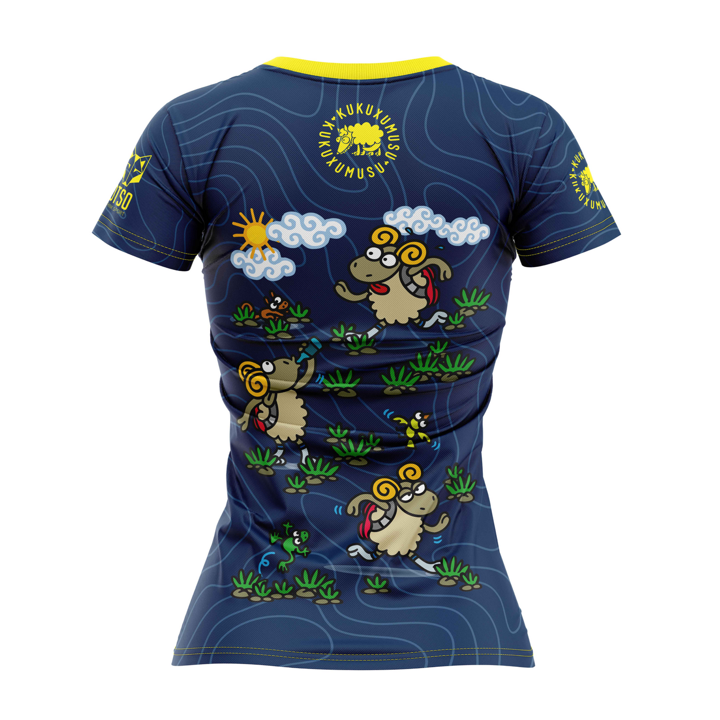T-shirt manches courtes femme - Kukuxumusu Bildot Trail