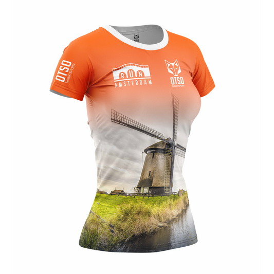 T-shirt manches courtes femme - Run Barcelona (Outlet)