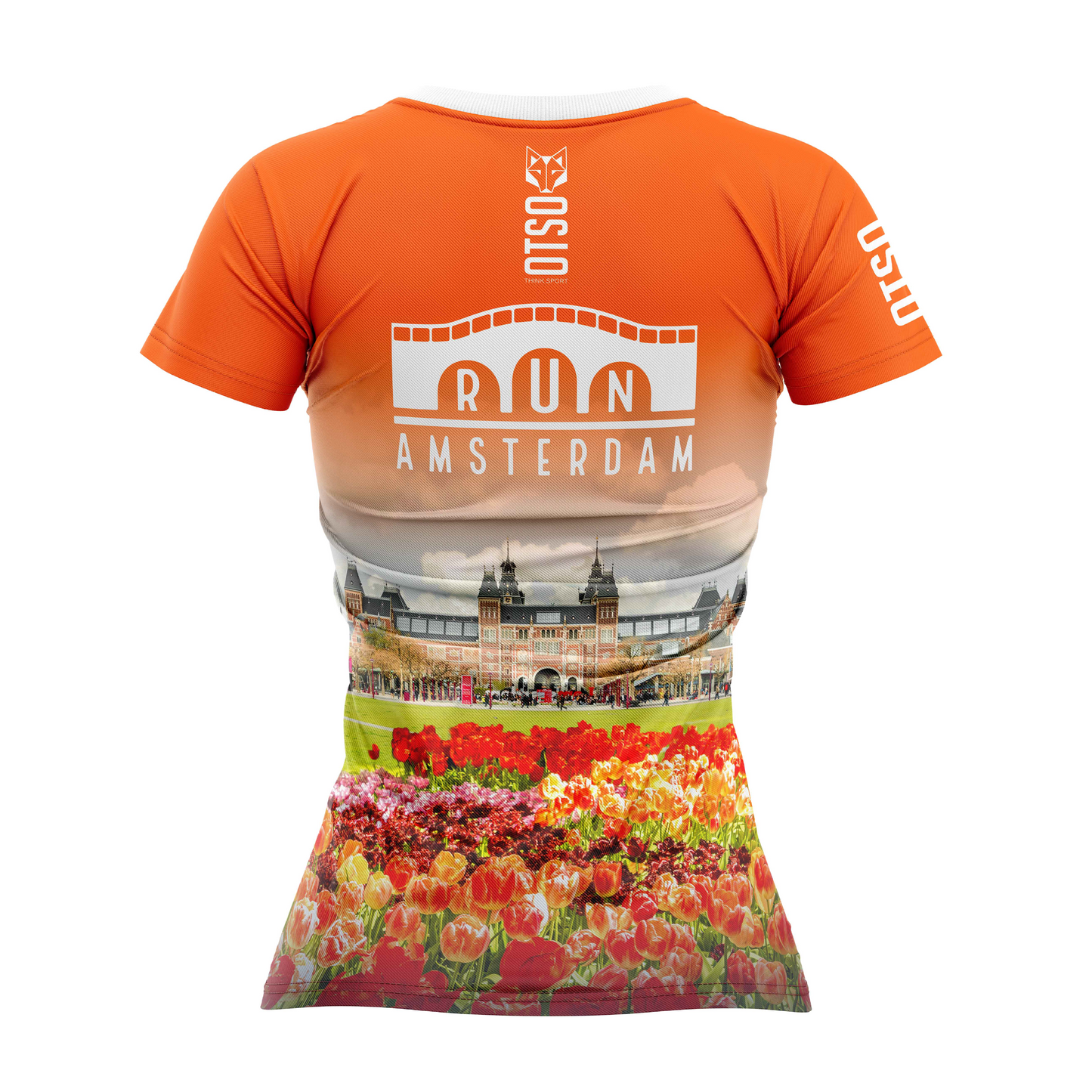 Women's short sleeve t-shirt - Run Amsterdam 2024 (Outlet)