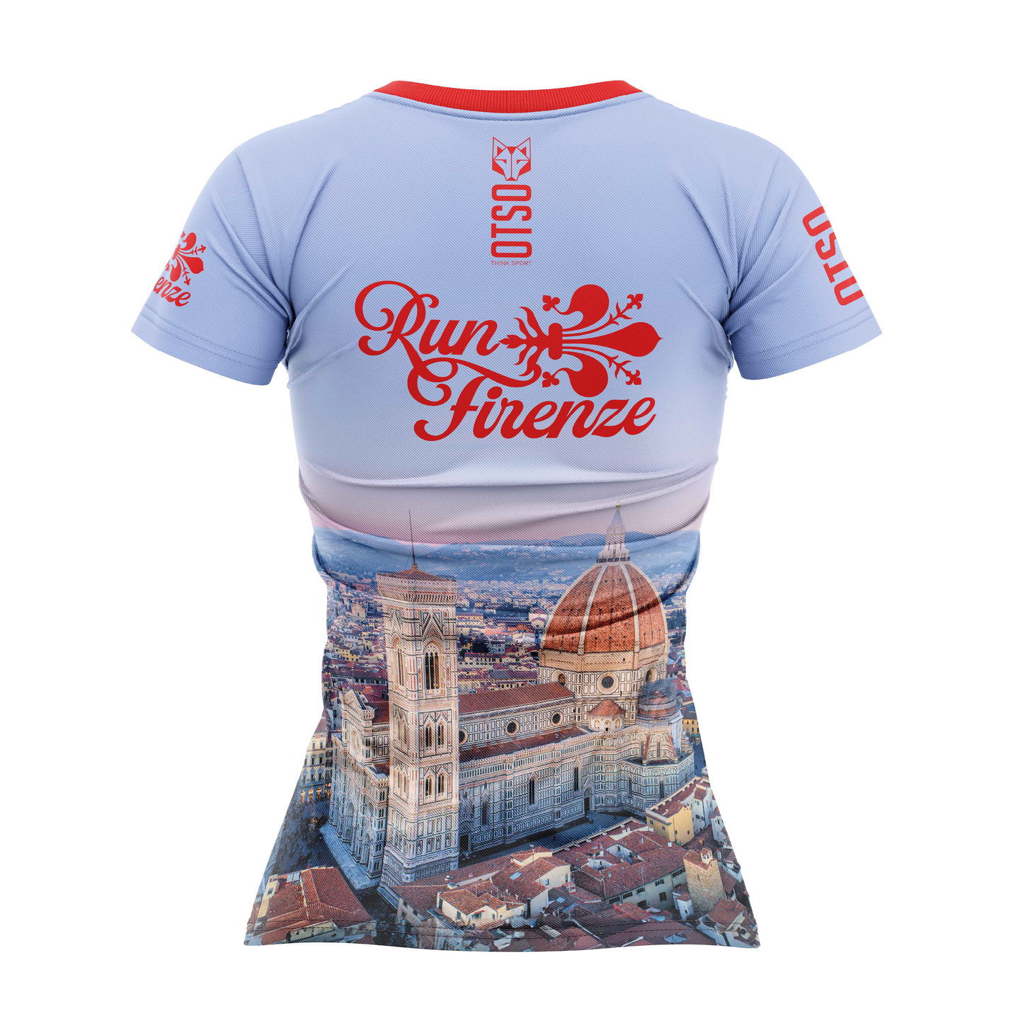 T-shirt manica corta da donna - Run Florencia (Outlet)