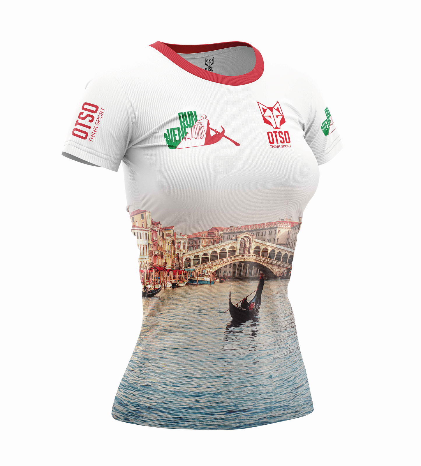 T-shirt manches courtes femme - Run Venezia 2024 (Outlet)