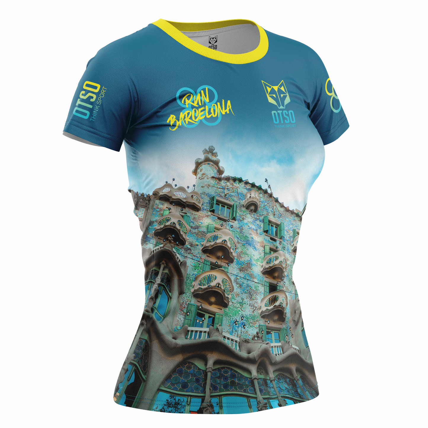 Women's short sleeve t-shirt - Run Barcelona 2024 (Outlet)