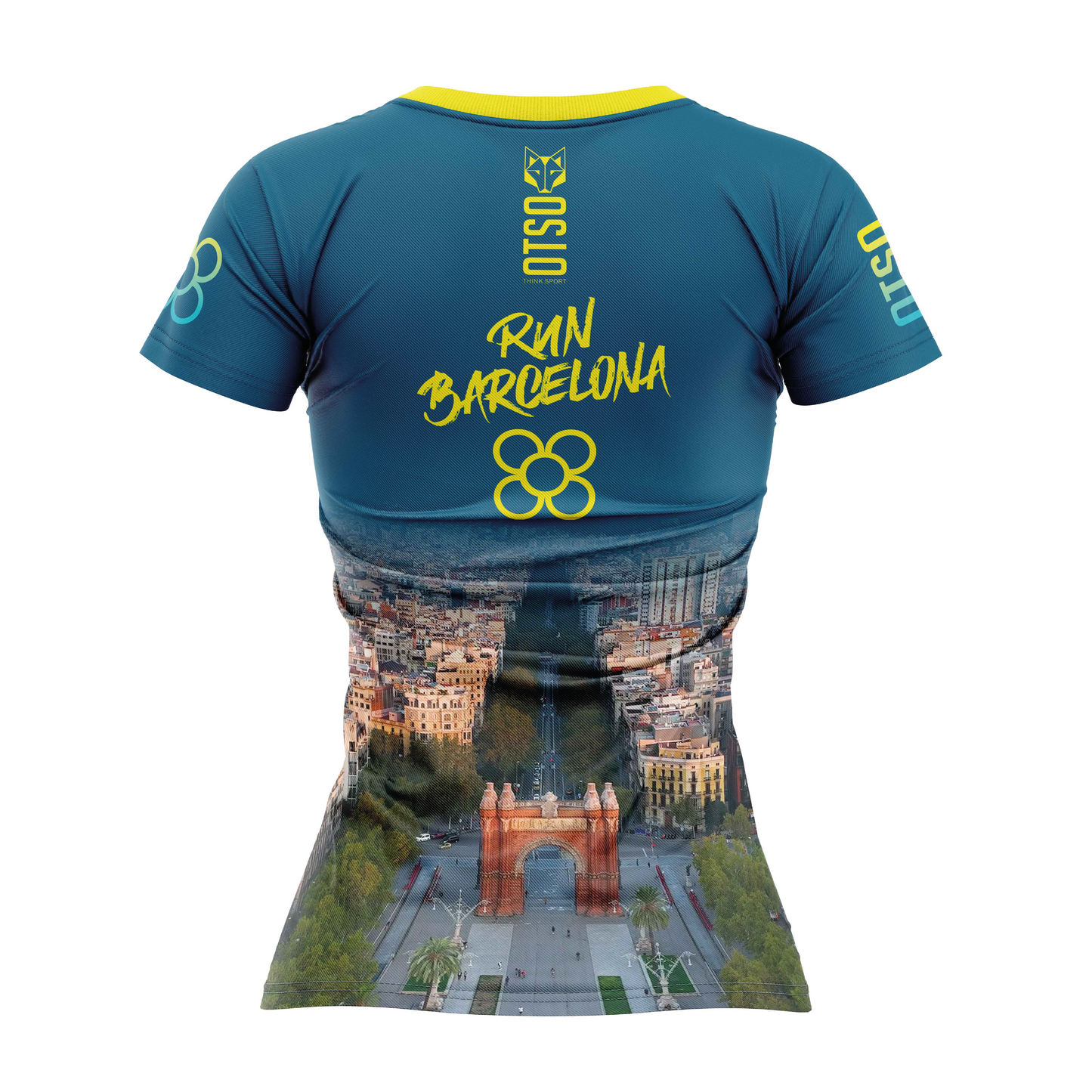 Women's short sleeve t-shirt - Run Barcelona 2024 (Outlet)