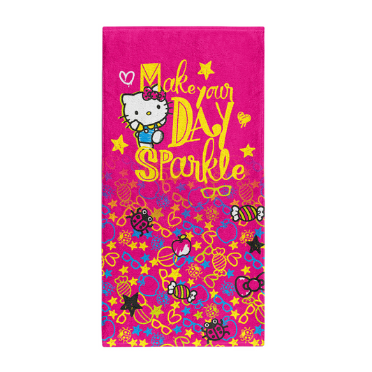 Tovallola de microfibra - Hello Kitty Sparkle