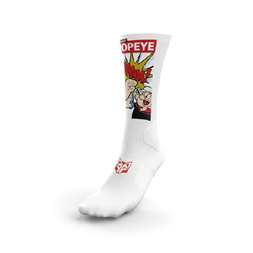 Funny Socks High Cut - Popeye Pop Art