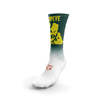 Funny Socks High Cut - Popeye Strong
