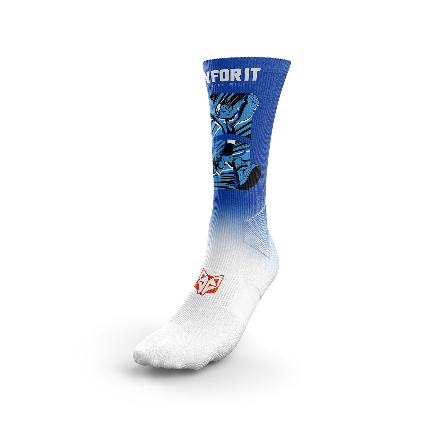 Chaussettes sublimées - Popeye Run For It