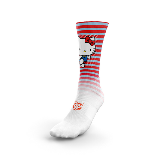 Chaussettes Sublimées - Hello Kitty Rayures
