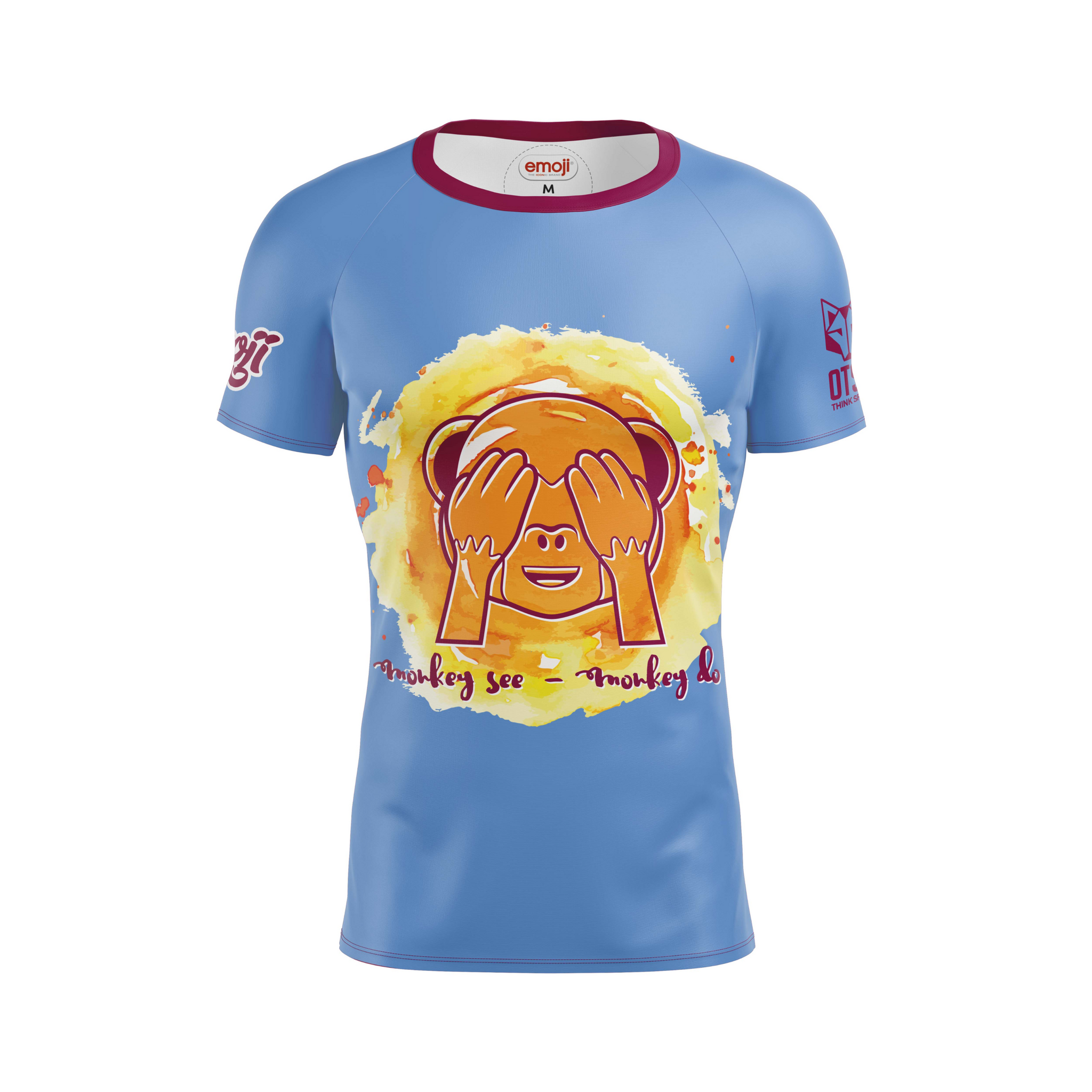 Camiseta manga corta hombre - Emoji Monkey See (Outlet)