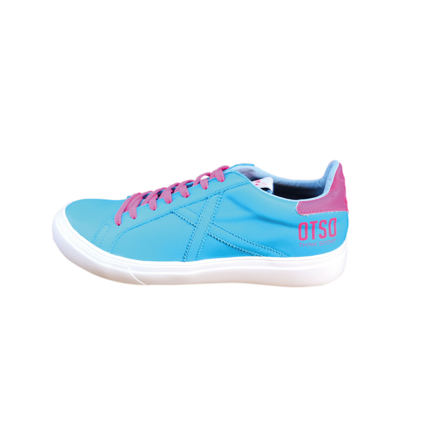 Sneakers OTSO X Munich bleu turquoise - Femme