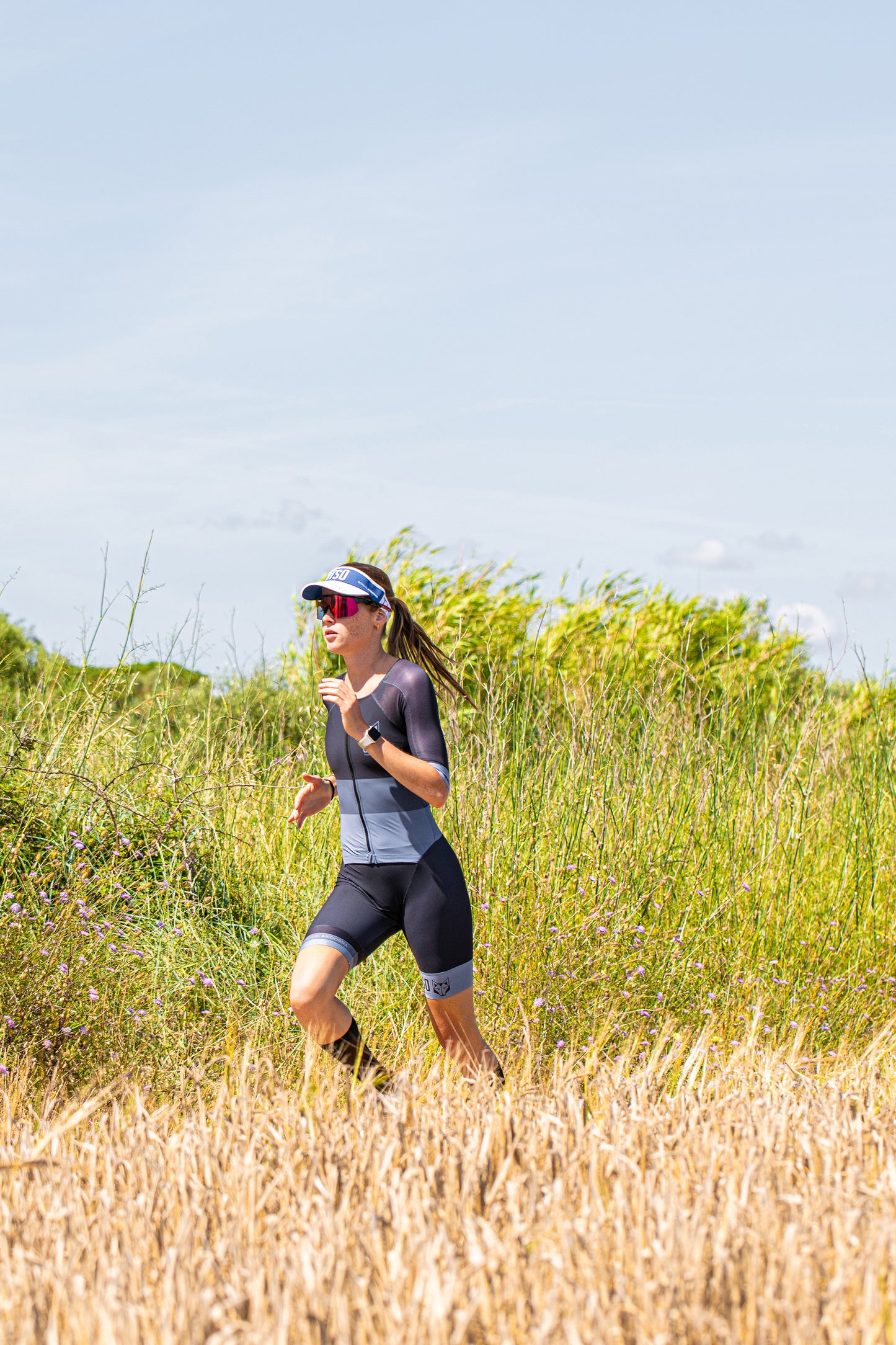 Tuta da triathlon da donna - Nera