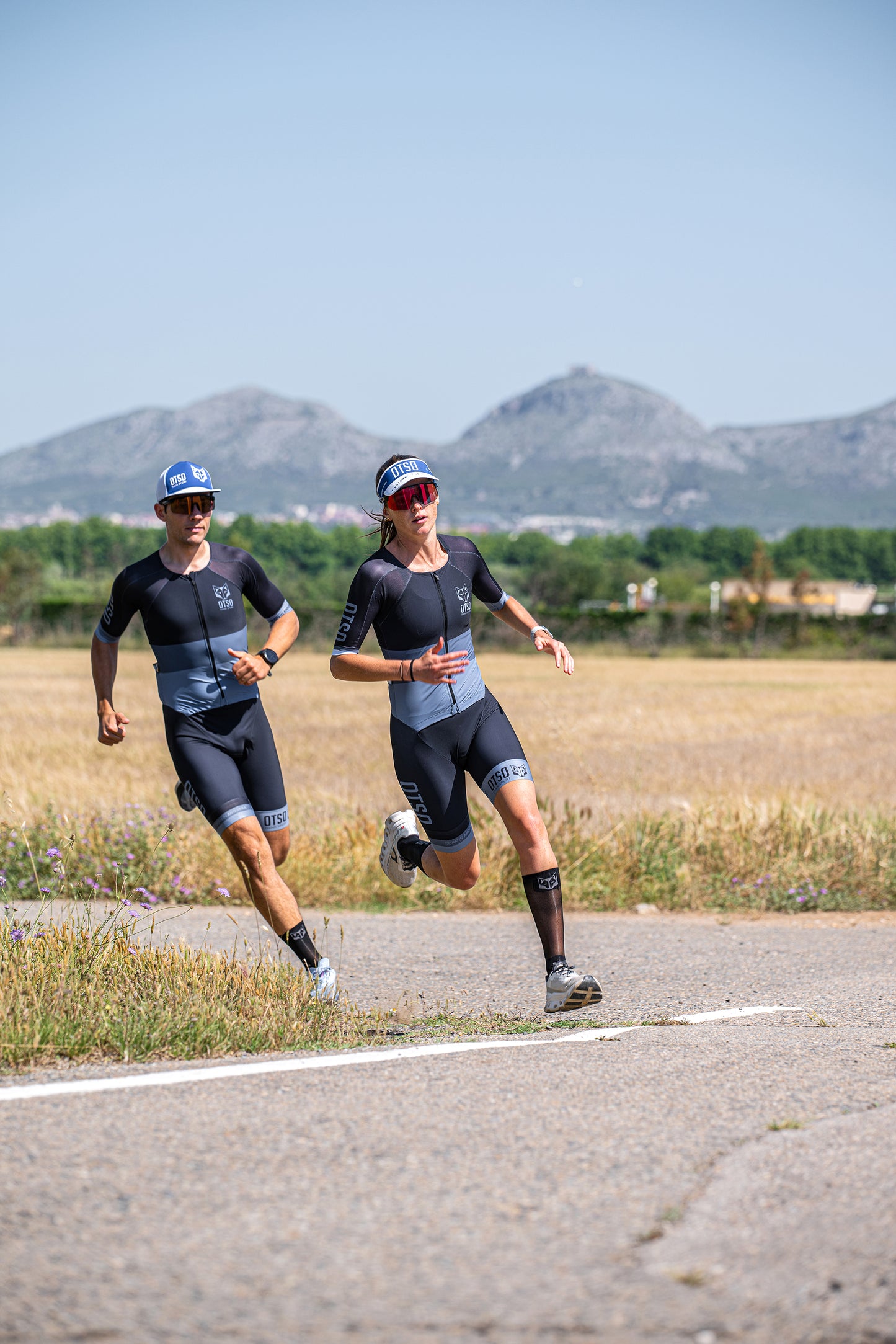 Tuta da triathlon da donna - Nera