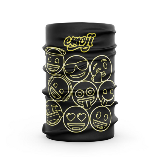 Protezione per il collo Emoji Neon Faces