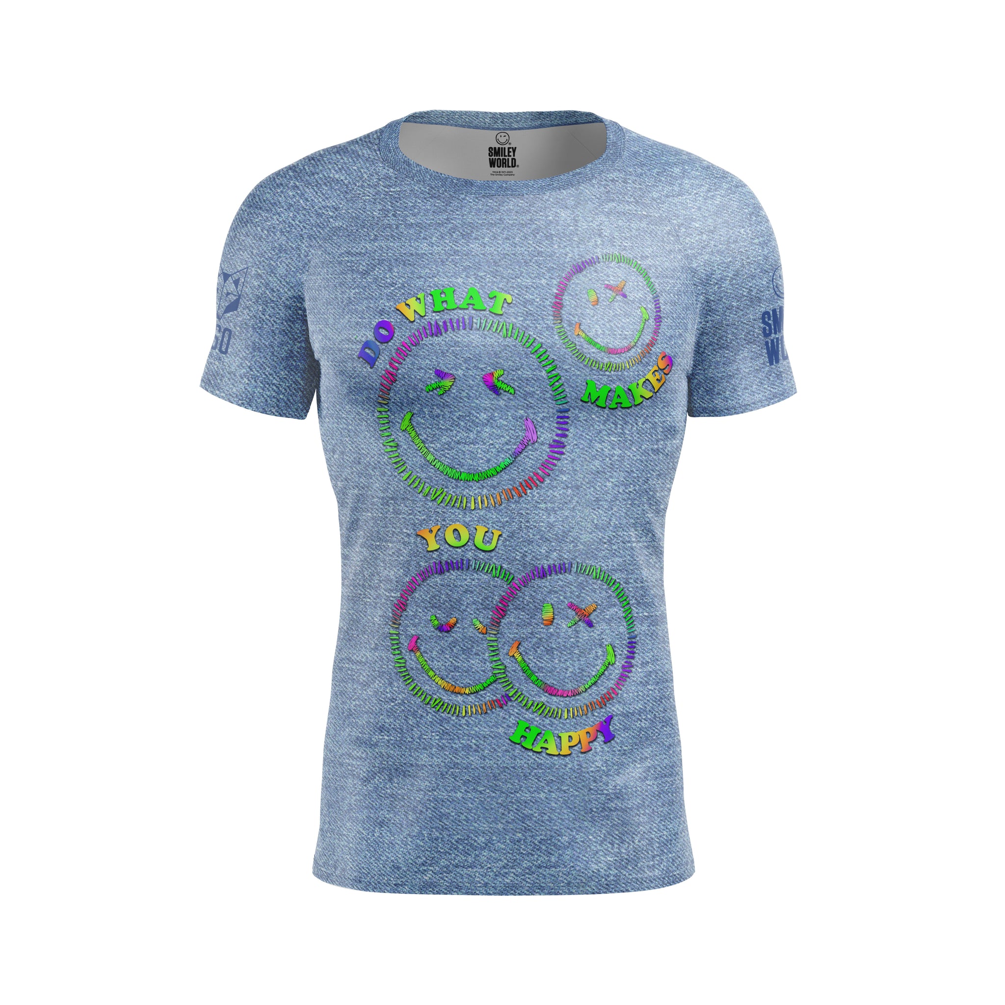 Camiseta manga corta hombre - S.W.Smiley Happy(Outlet)