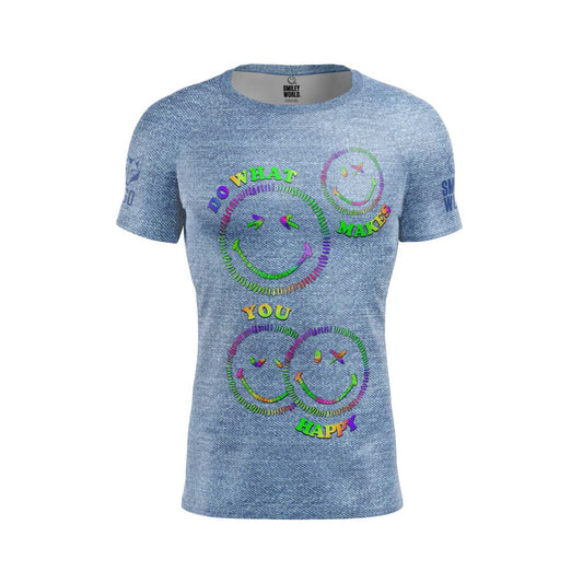 T-shirt manches courtes homme - SmileyWorld Happy