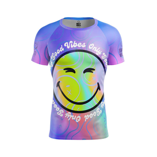 T-shirt manches courtes homme - SmileyWorld Vibes