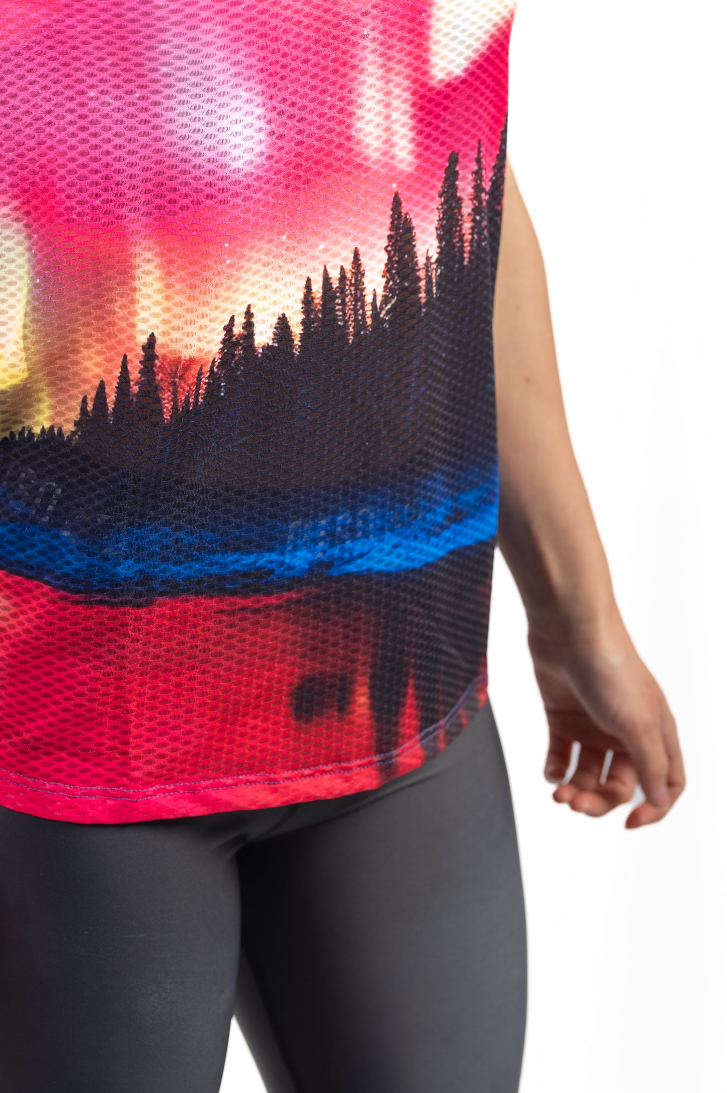 Short sleeve t-shirt women - Northern lights
