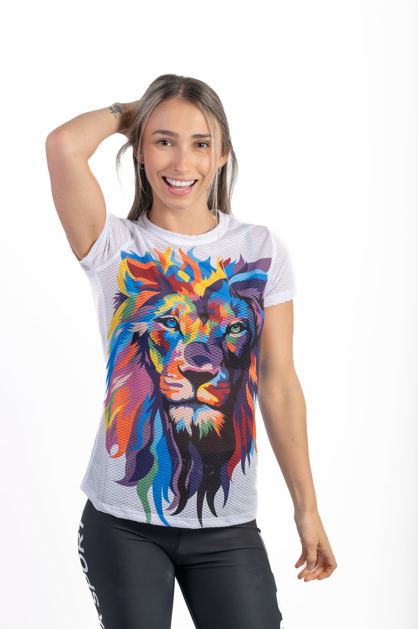 Camiseta manga corta mujer - Be A Lion