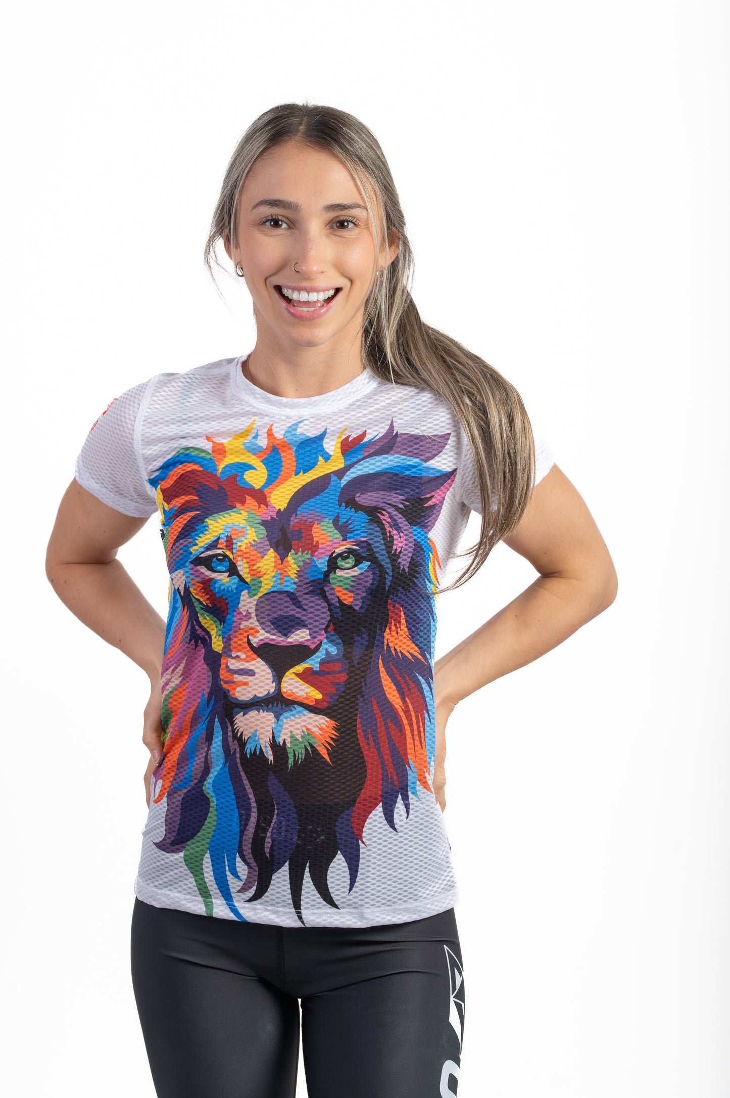 Camiseta manga corta mujer - Be A Lion