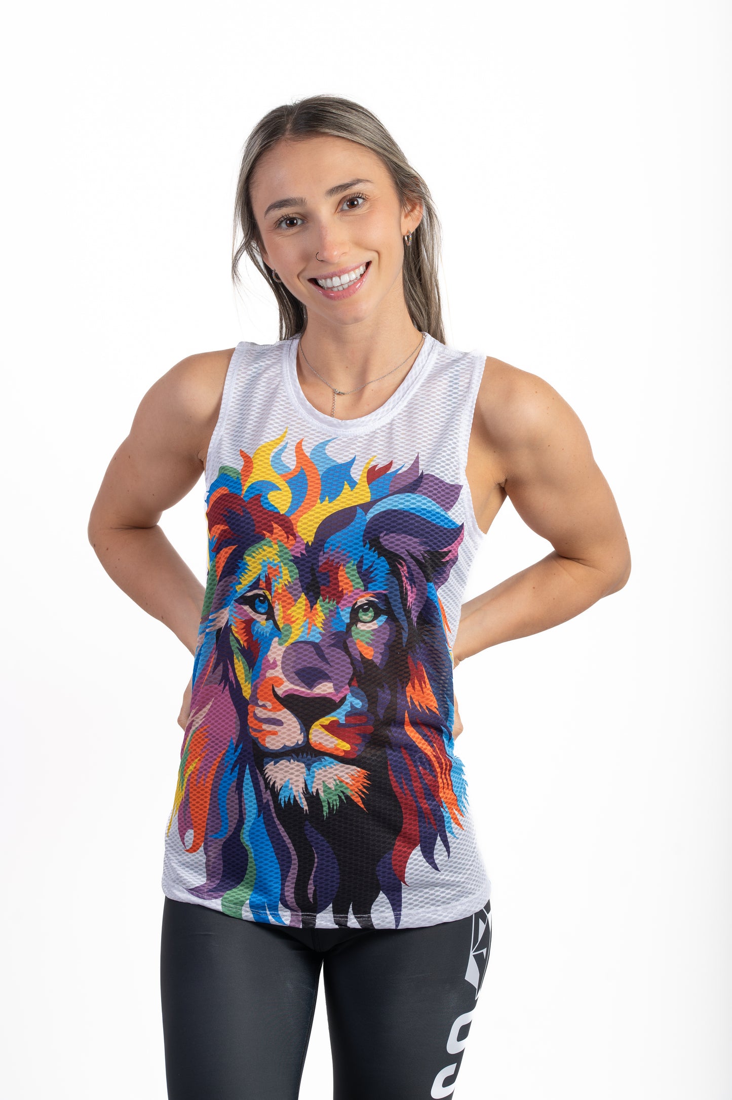 Camiseta sem mangas feminina - Be A Lion