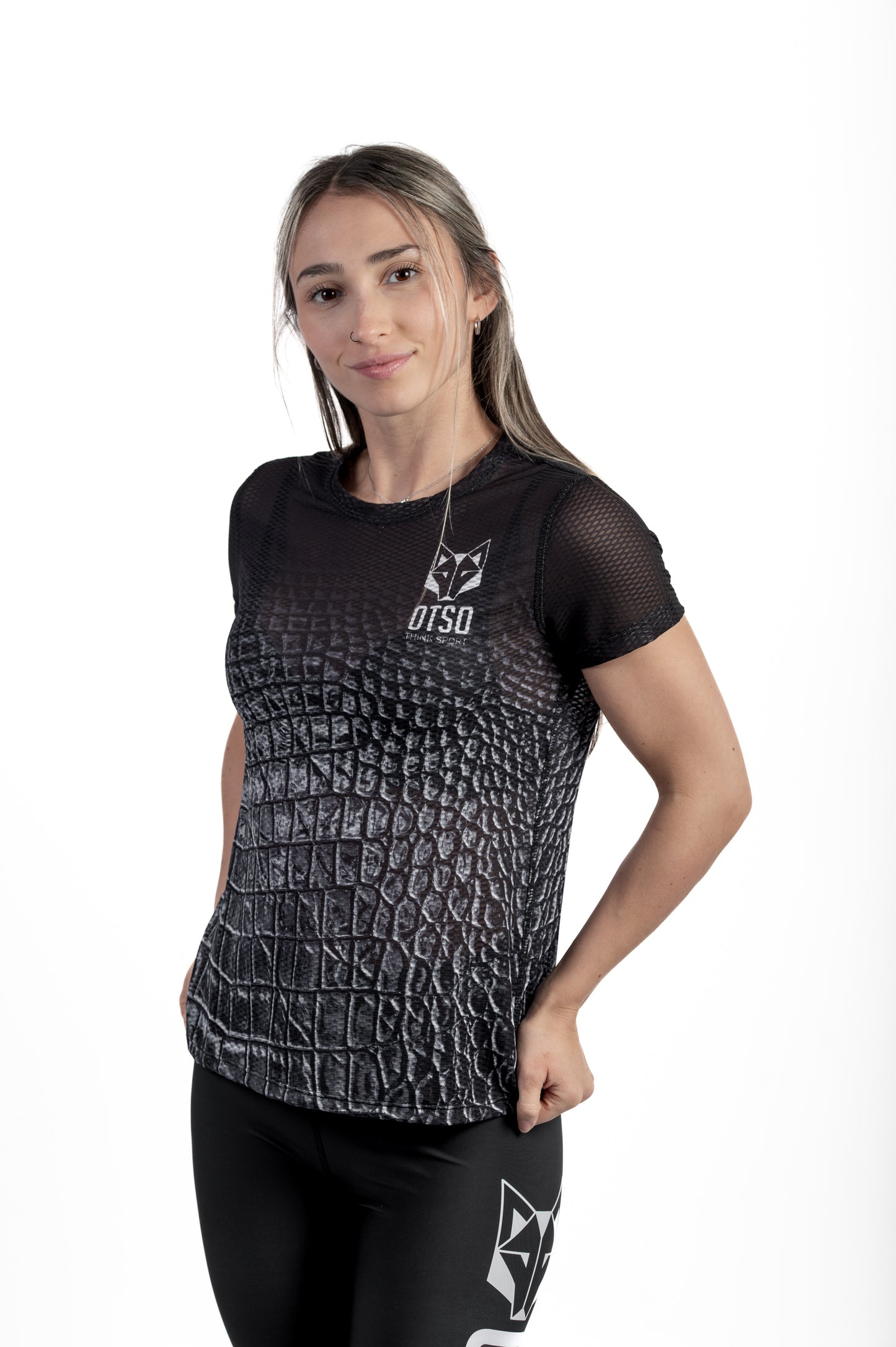 Samarreta màniga curta dona - Black Snake