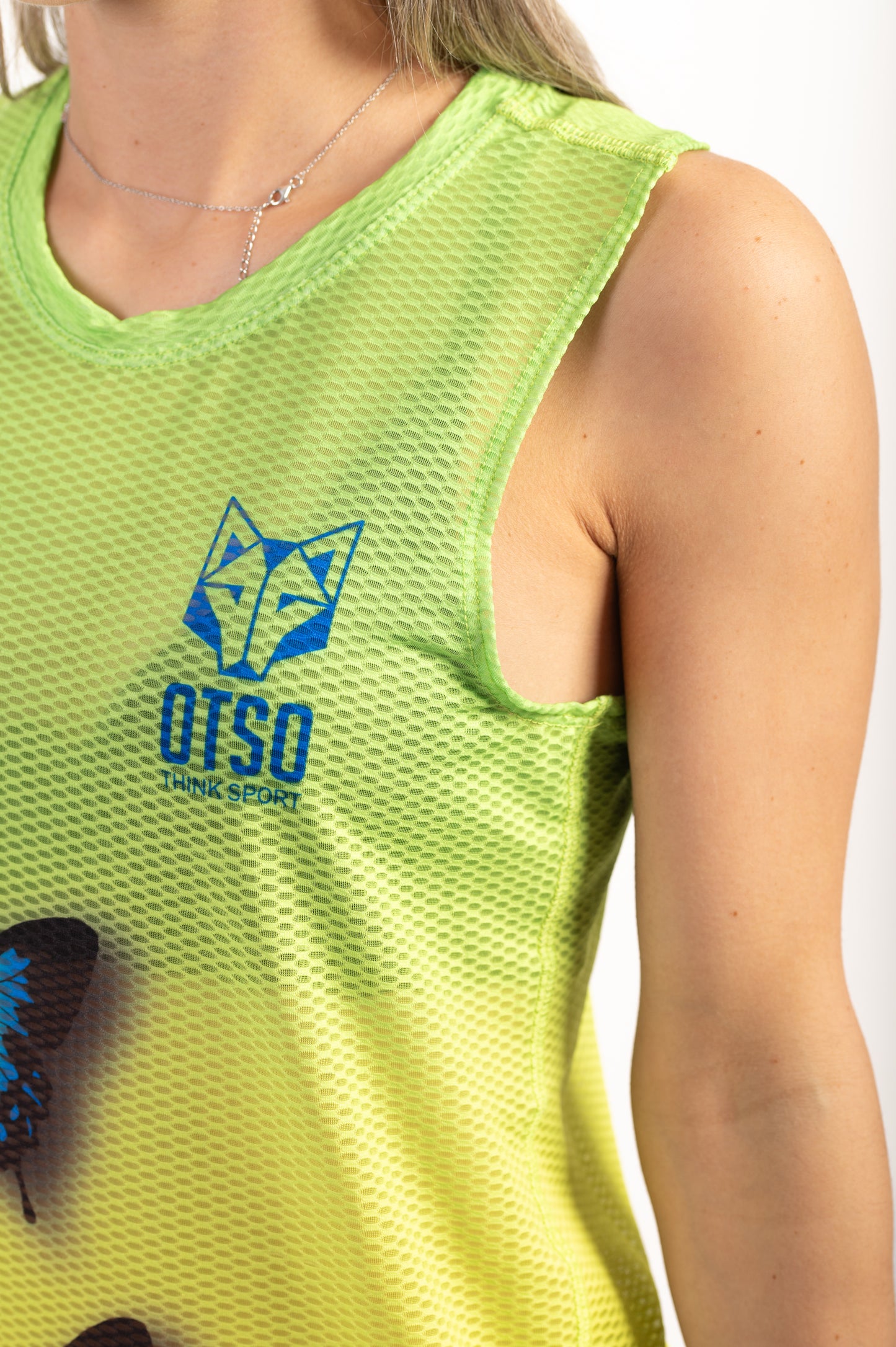 Camiseta sem mangas mulher - Borboleta