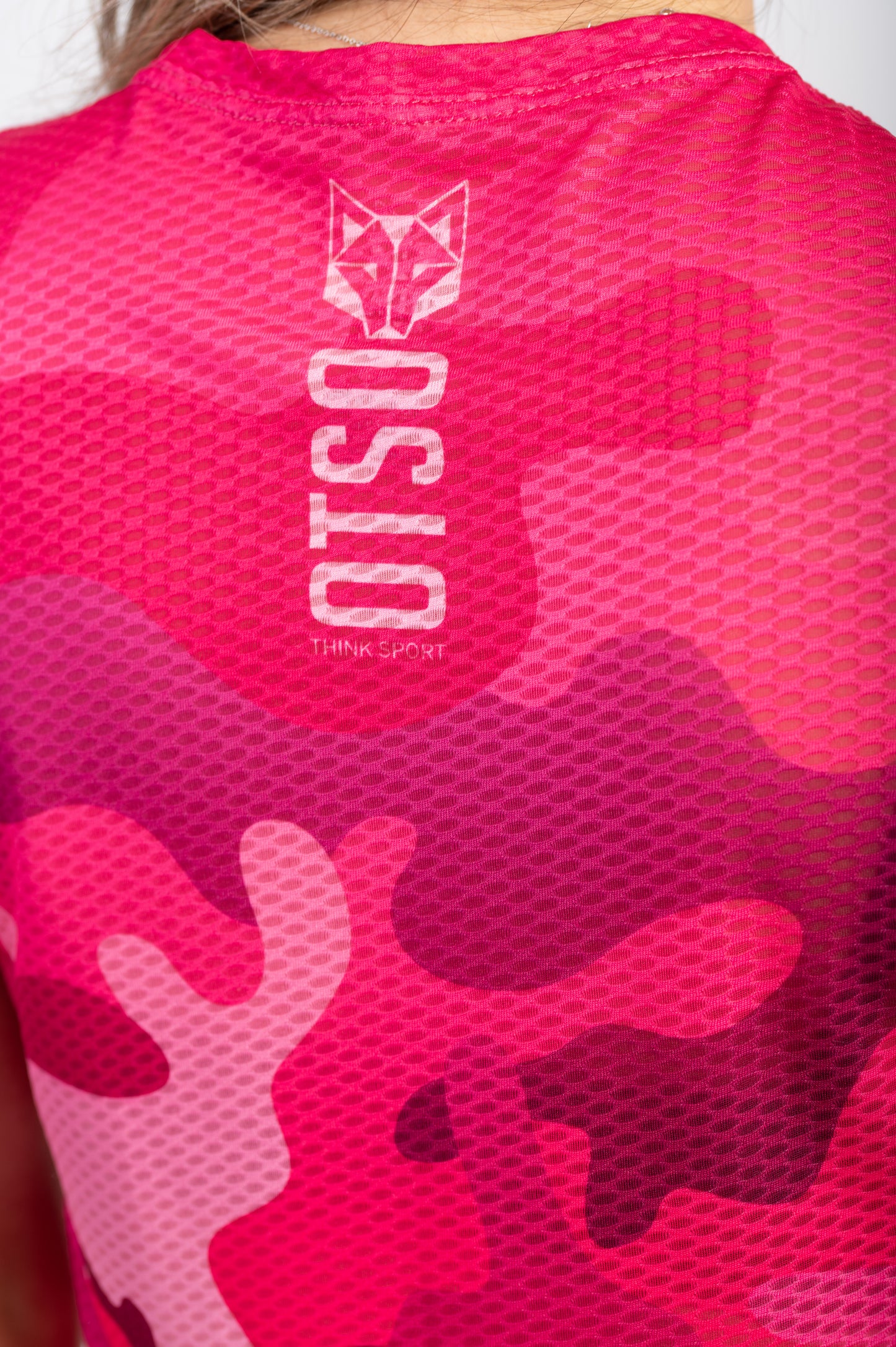 Short Sleeve T-Shirt Women - Camo Pink