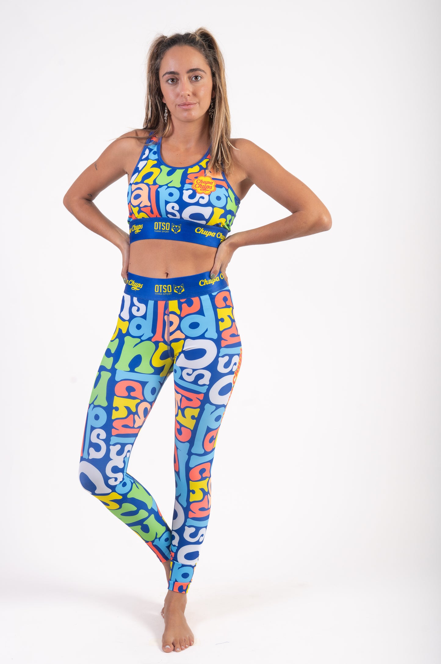 Top sportivo Chupa Chups 70'S da donna