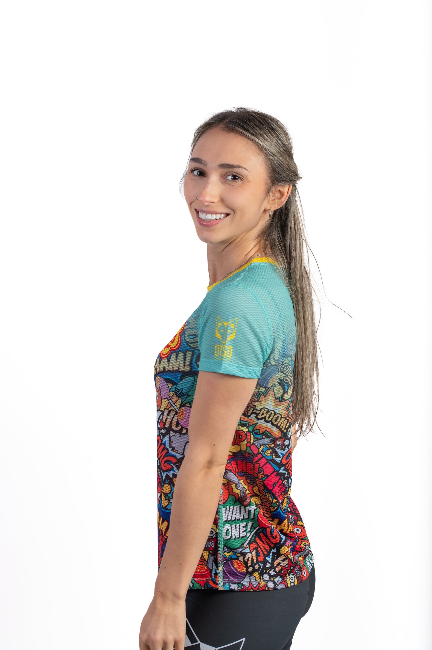 Camiseta manga curta mulher - Chupa Chups Comic