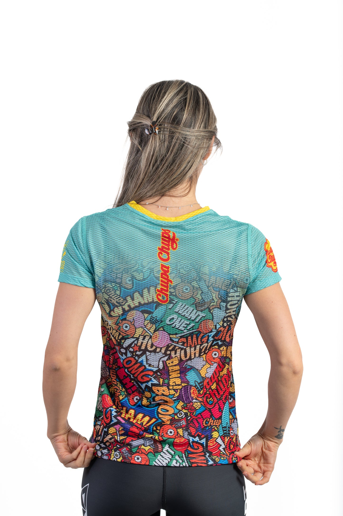 Camiseta manga curta mulher - Chupa Chups Comic