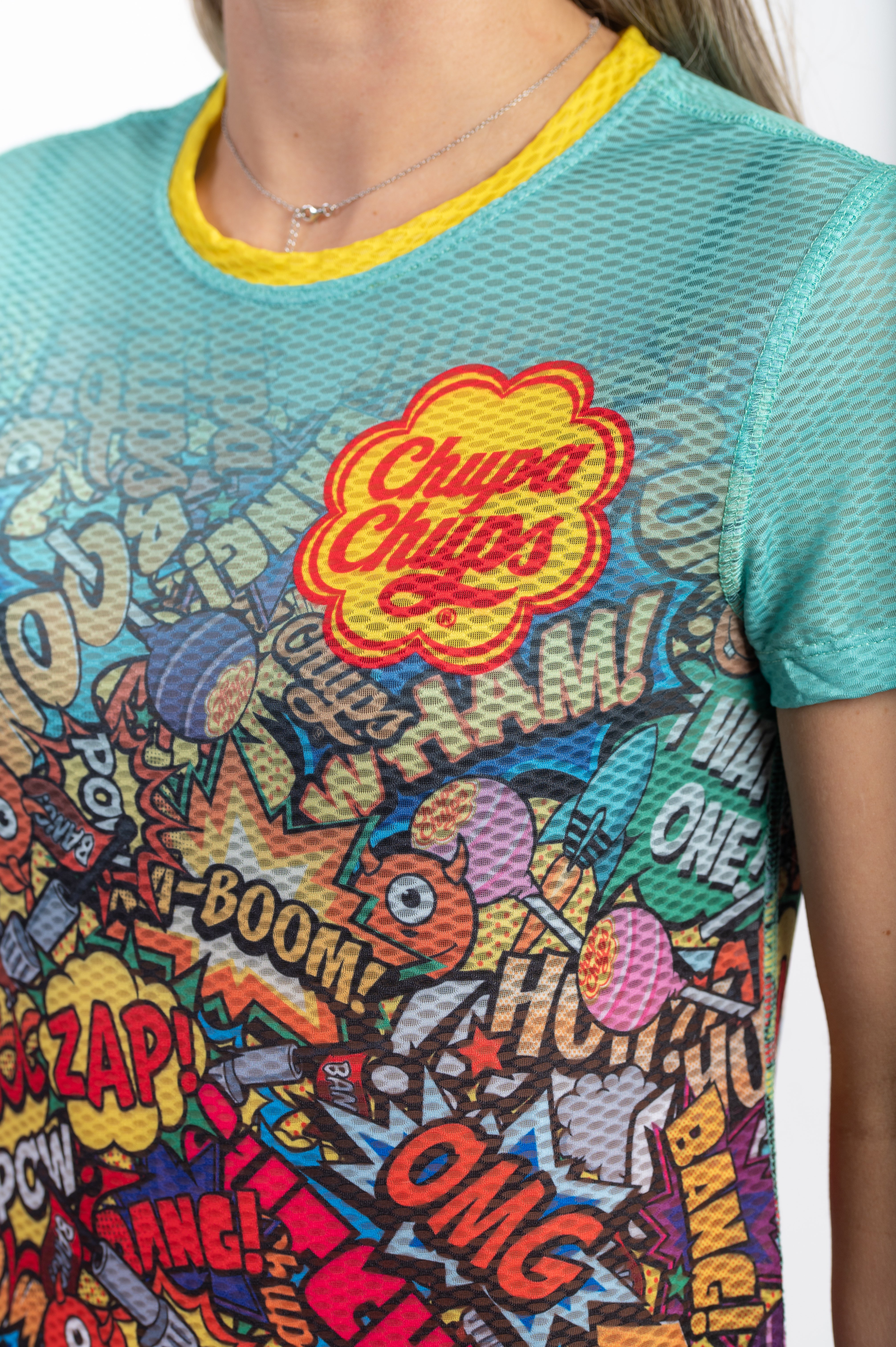 Short sleeve t-shirt women - Chupa Chups Comic – OTSO S.L.