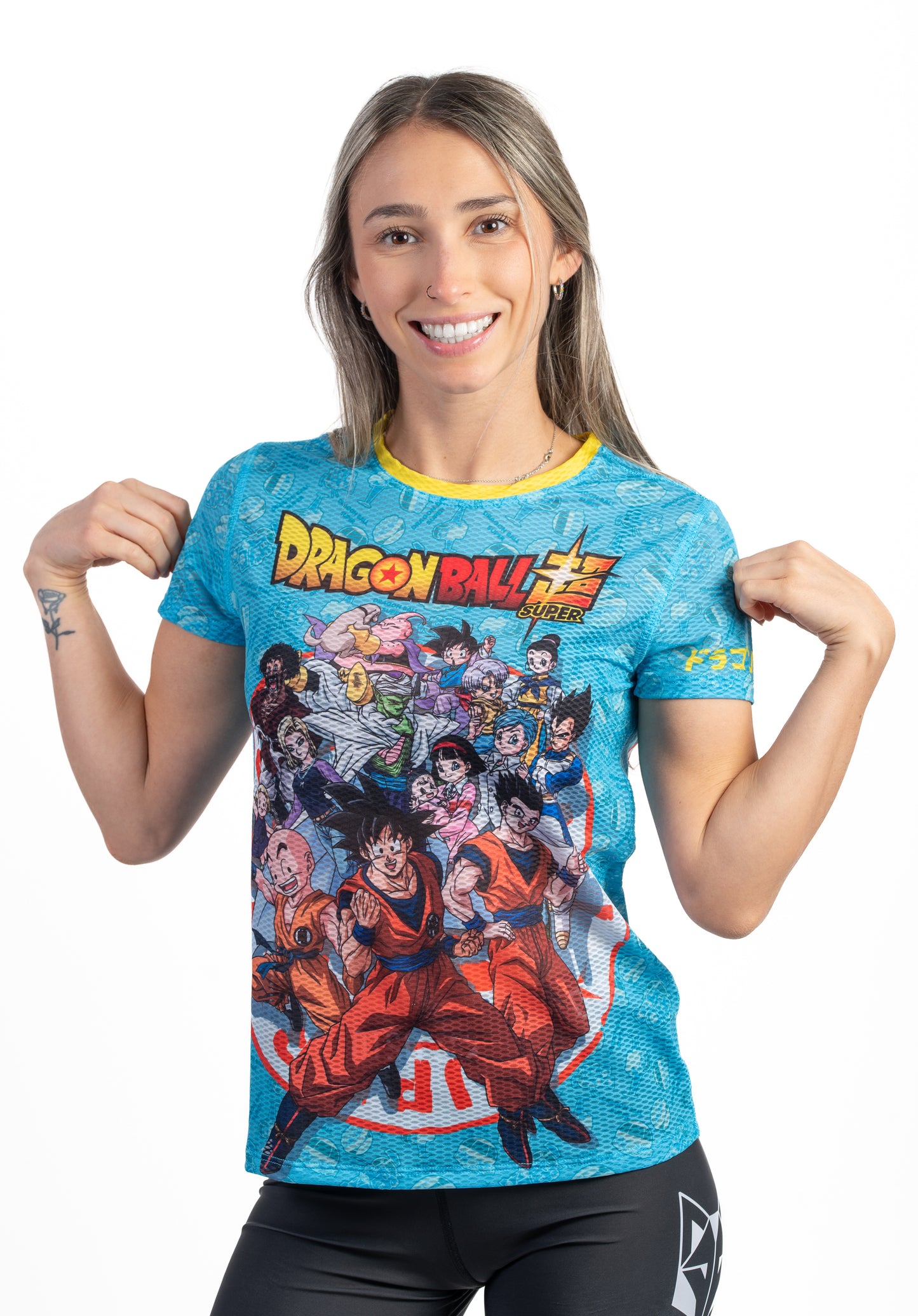 Camiseta manga corta mujer - Dragon Ball Super Family