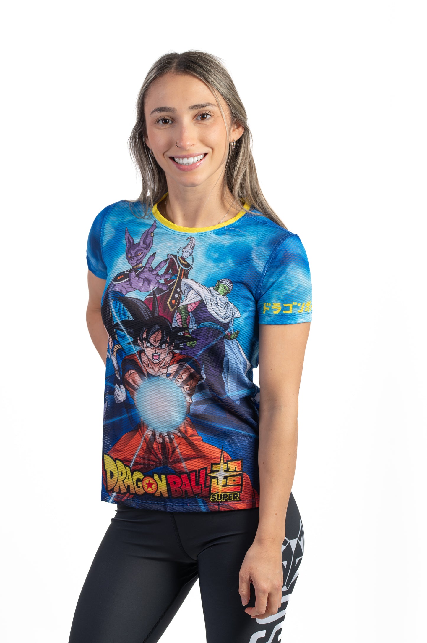 Samarreta màniga curta dona - Dragon Ball Super Goku Vegeta