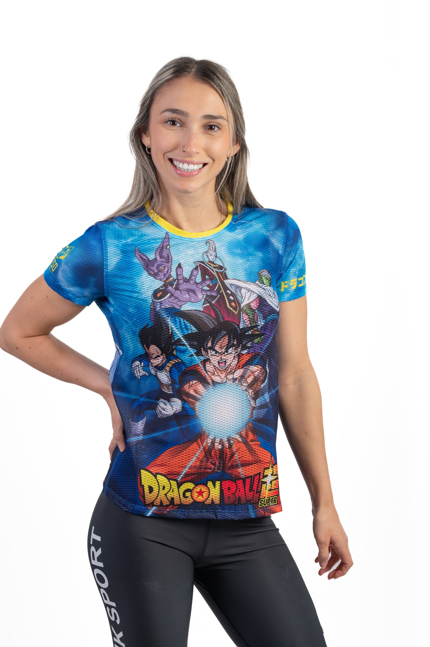 Samarreta màniga curta dona - Dragon Ball Super Goku Vegeta