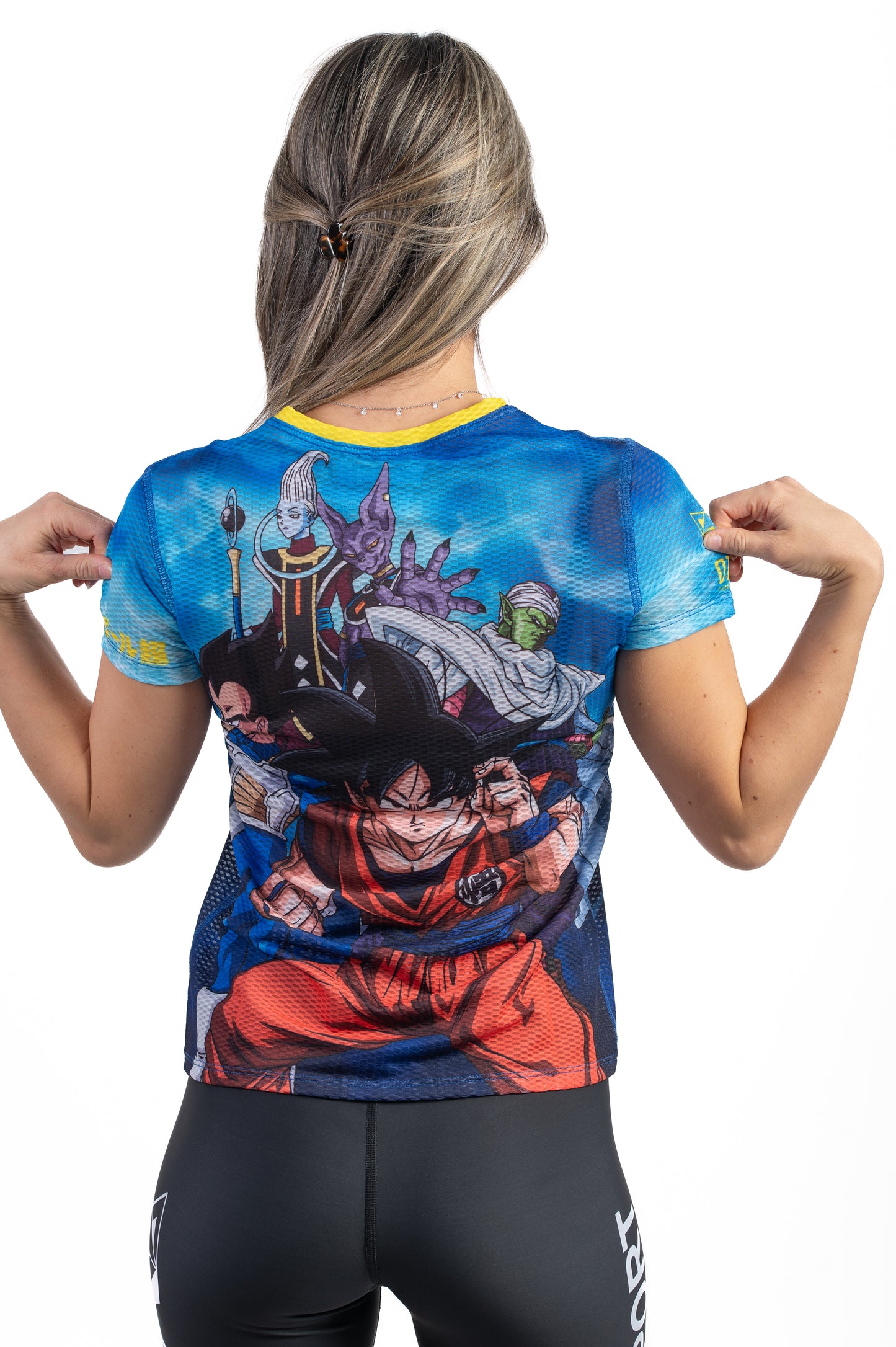 Samarreta màniga curta dona - Dragon Ball Super Goku Vegeta