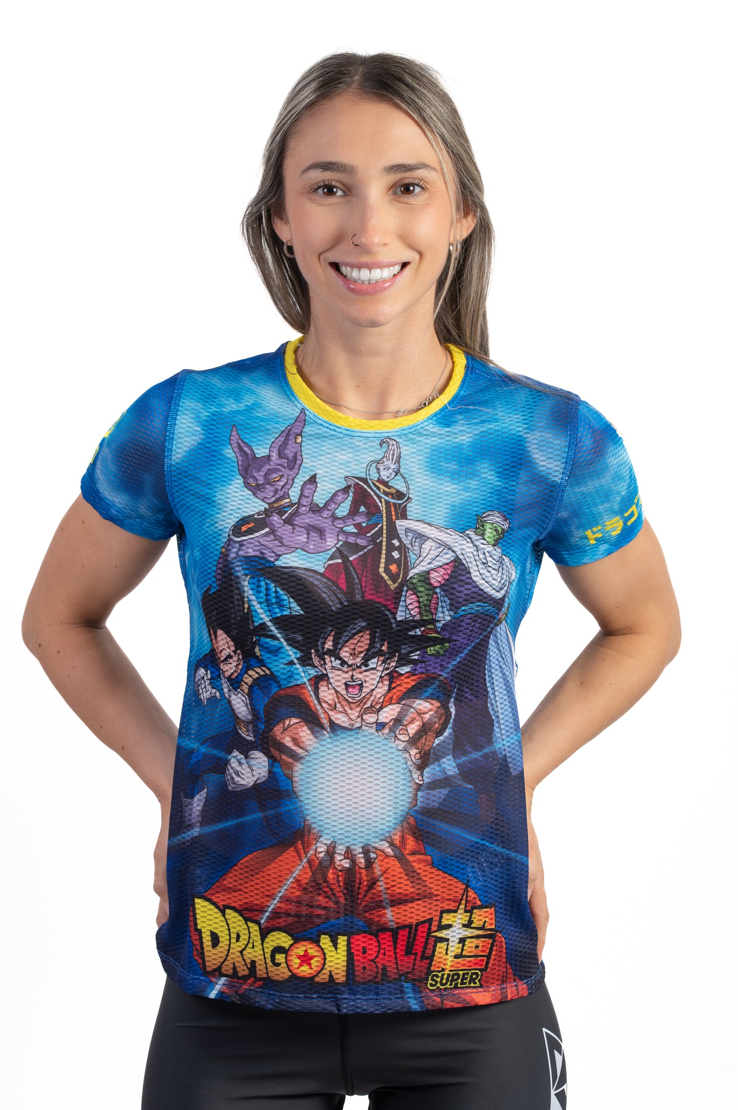 Samarreta màniga curta dona - Dragon Ball Super Goku Vegeta