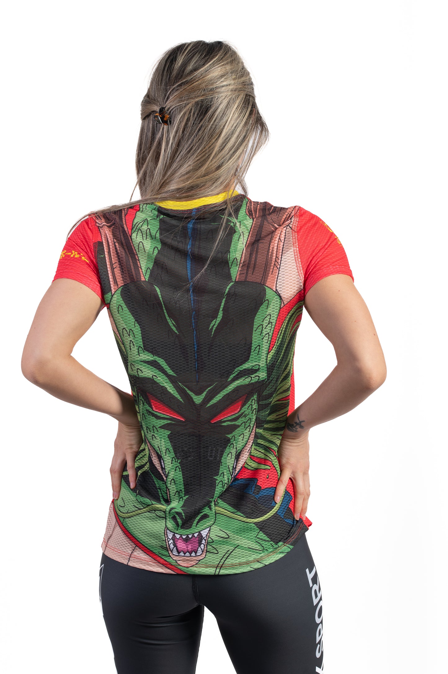 Samarreta màniga curta dona - Dragon Ball Z Goku Shenron