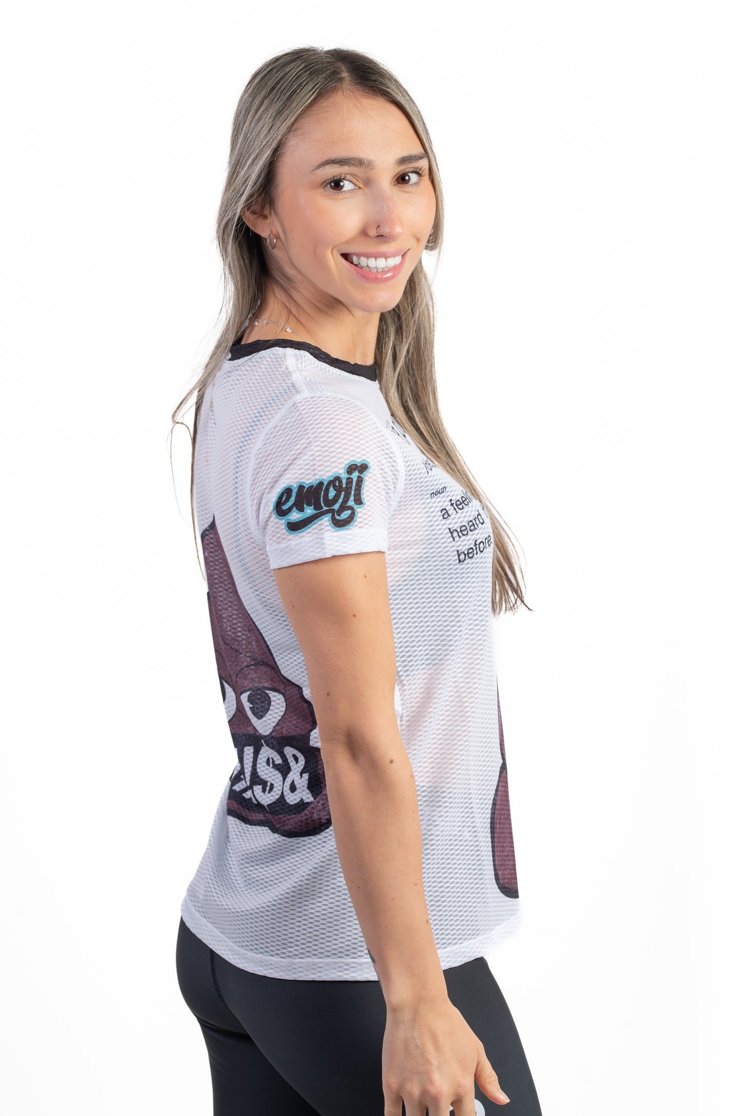 Short sleeve t-shirt women - Emoji Déjà Poo