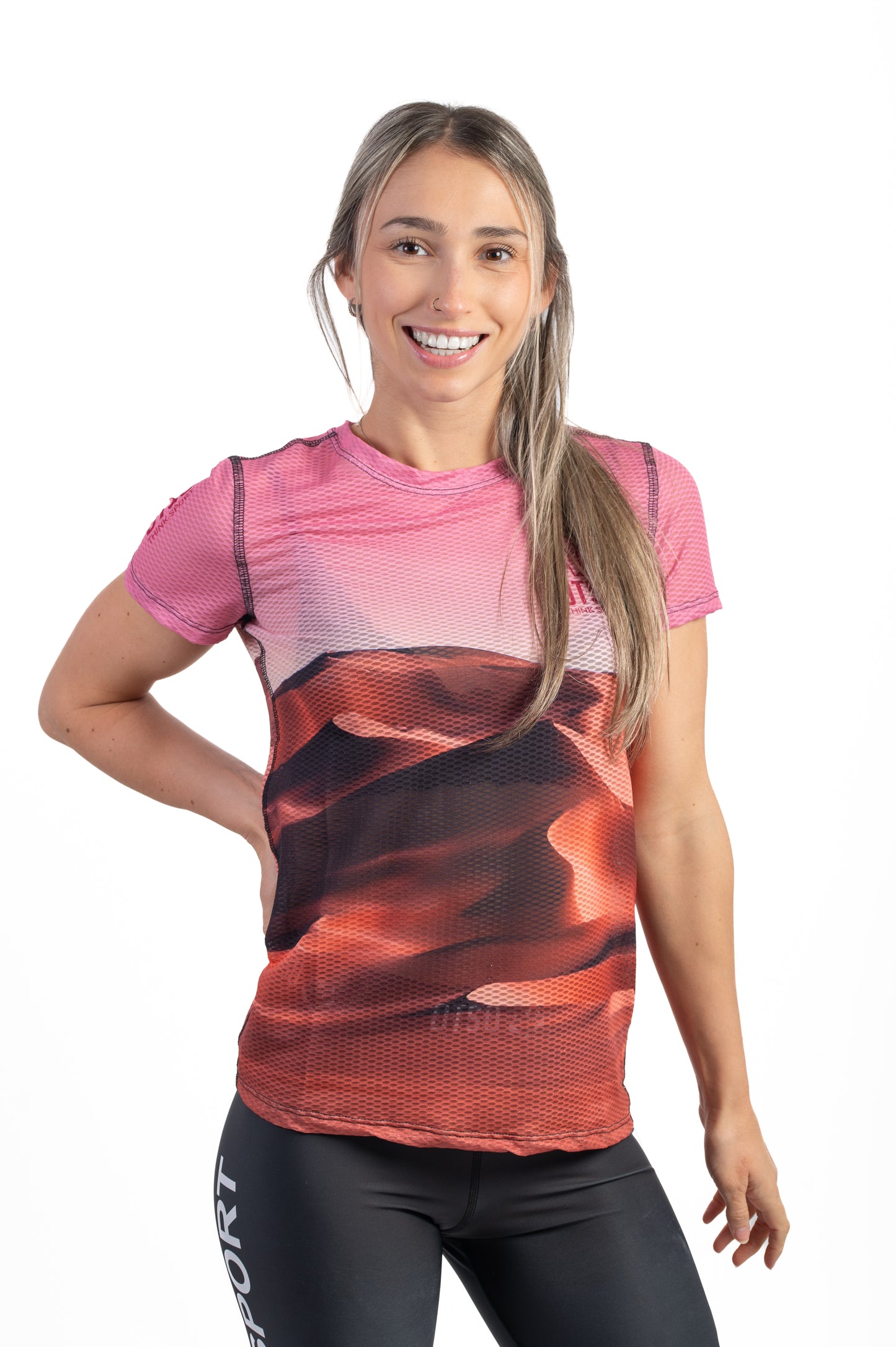 T-shirt manches courtes femme - Desert