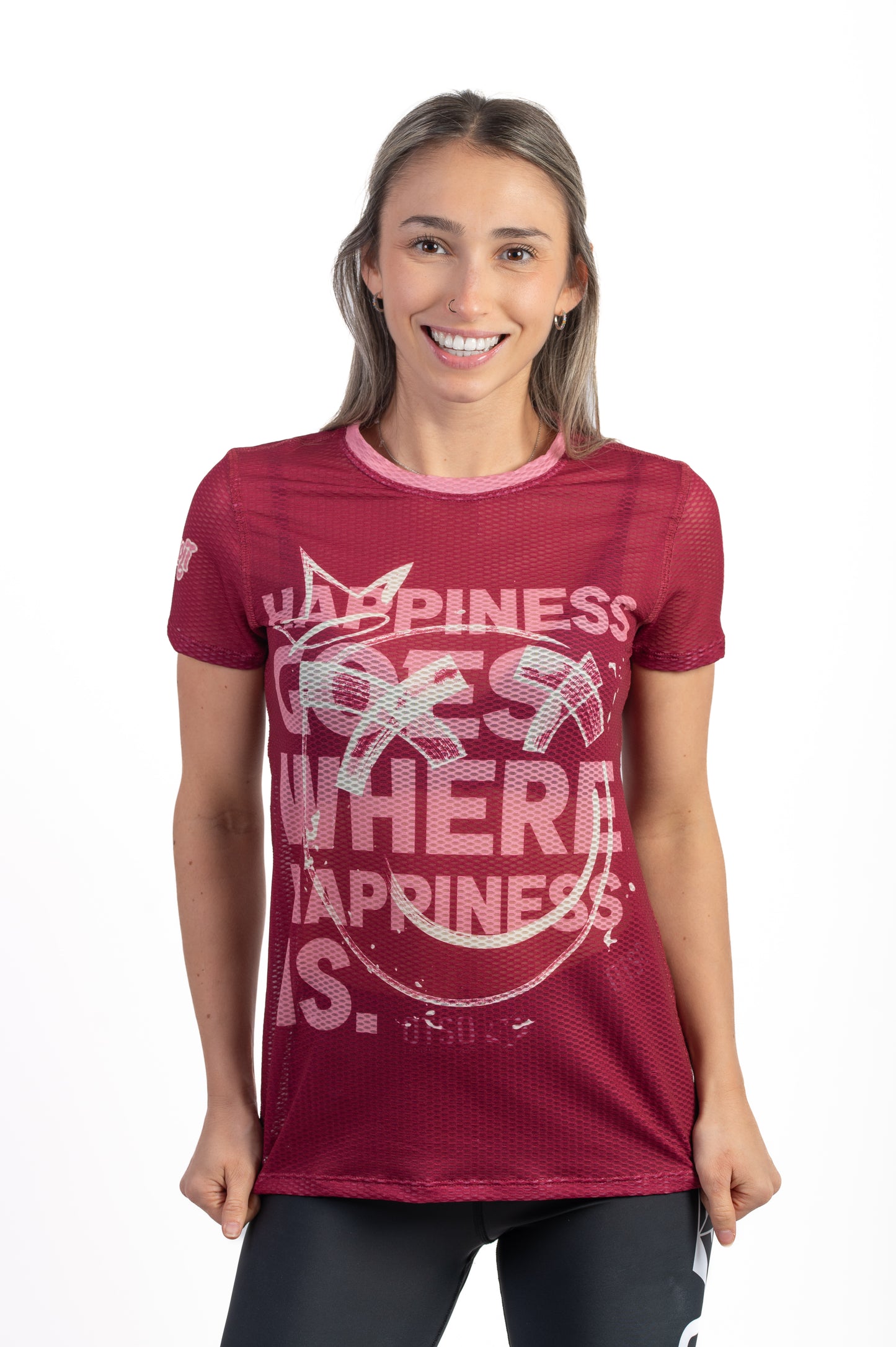 T-shirt manches courtes femme - Emoji Happiness