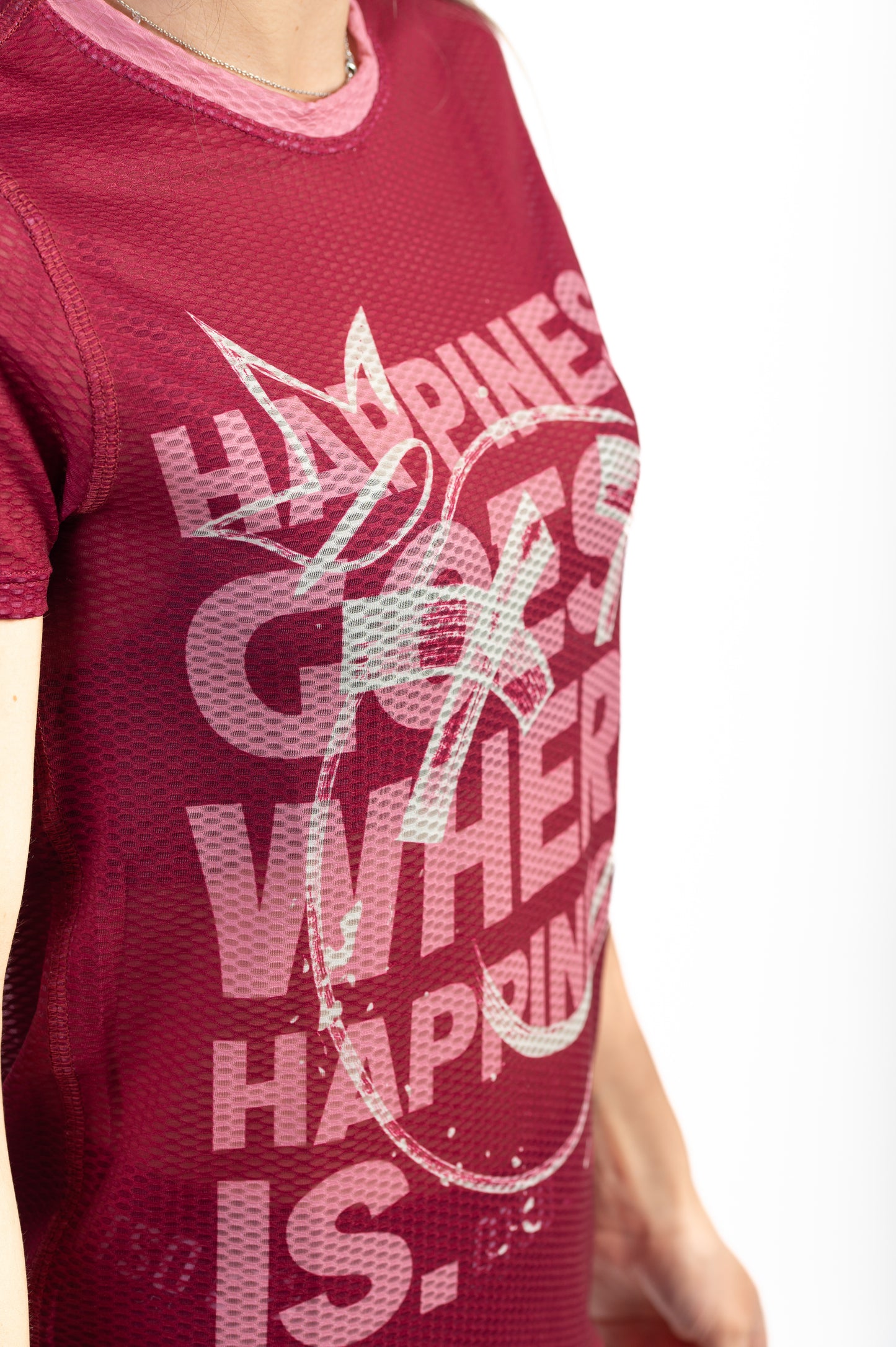 T-shirt manches courtes femme - Emoji Happiness