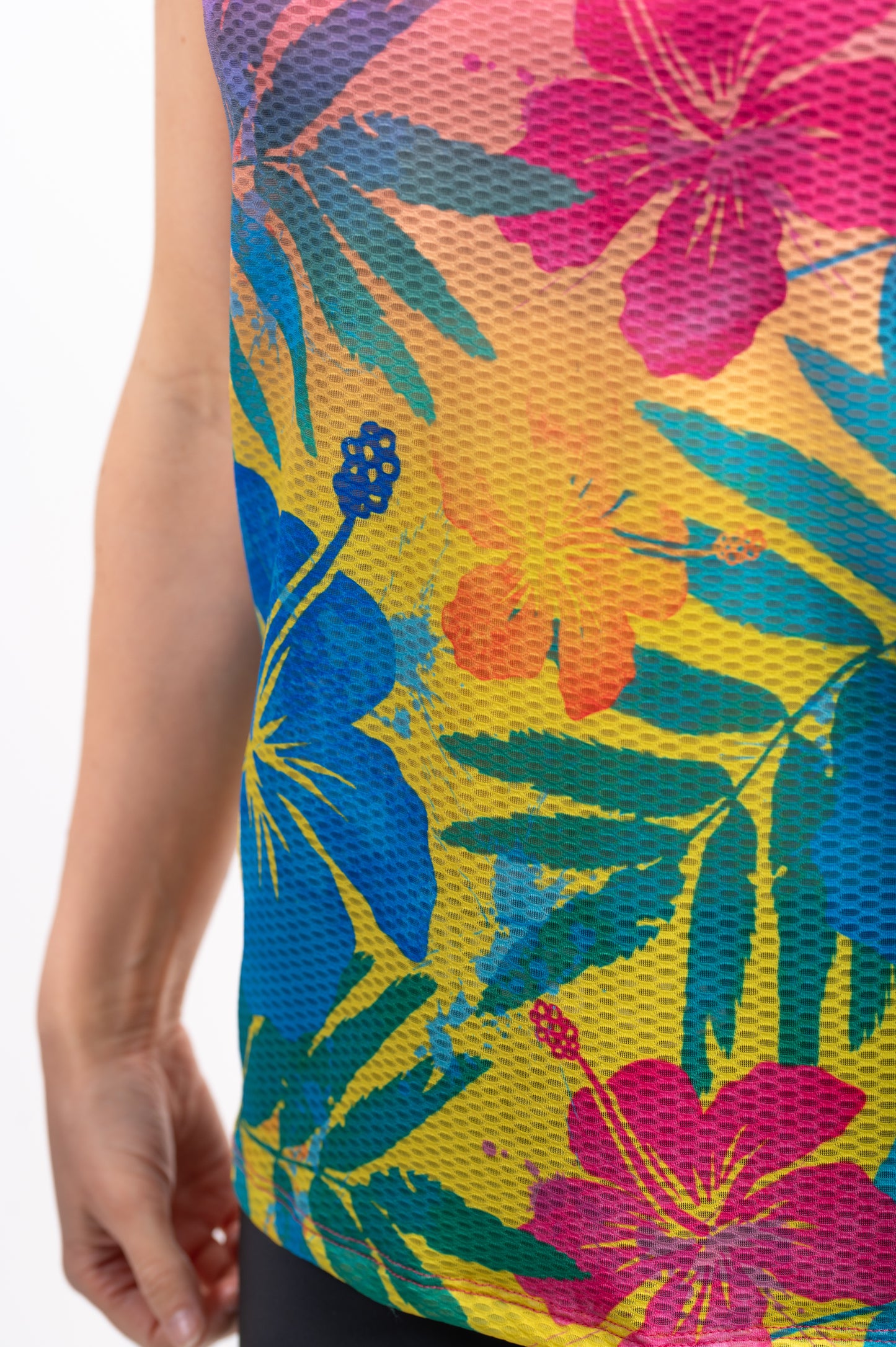 Camiseta manga corta mujer - Floral Pink