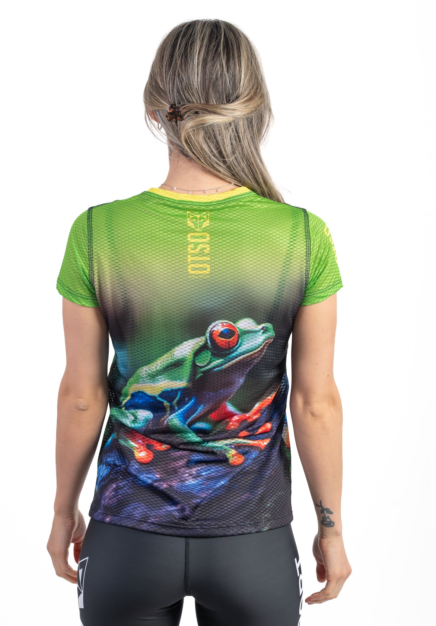 T-shirt de manga curta para mulher - Frog
