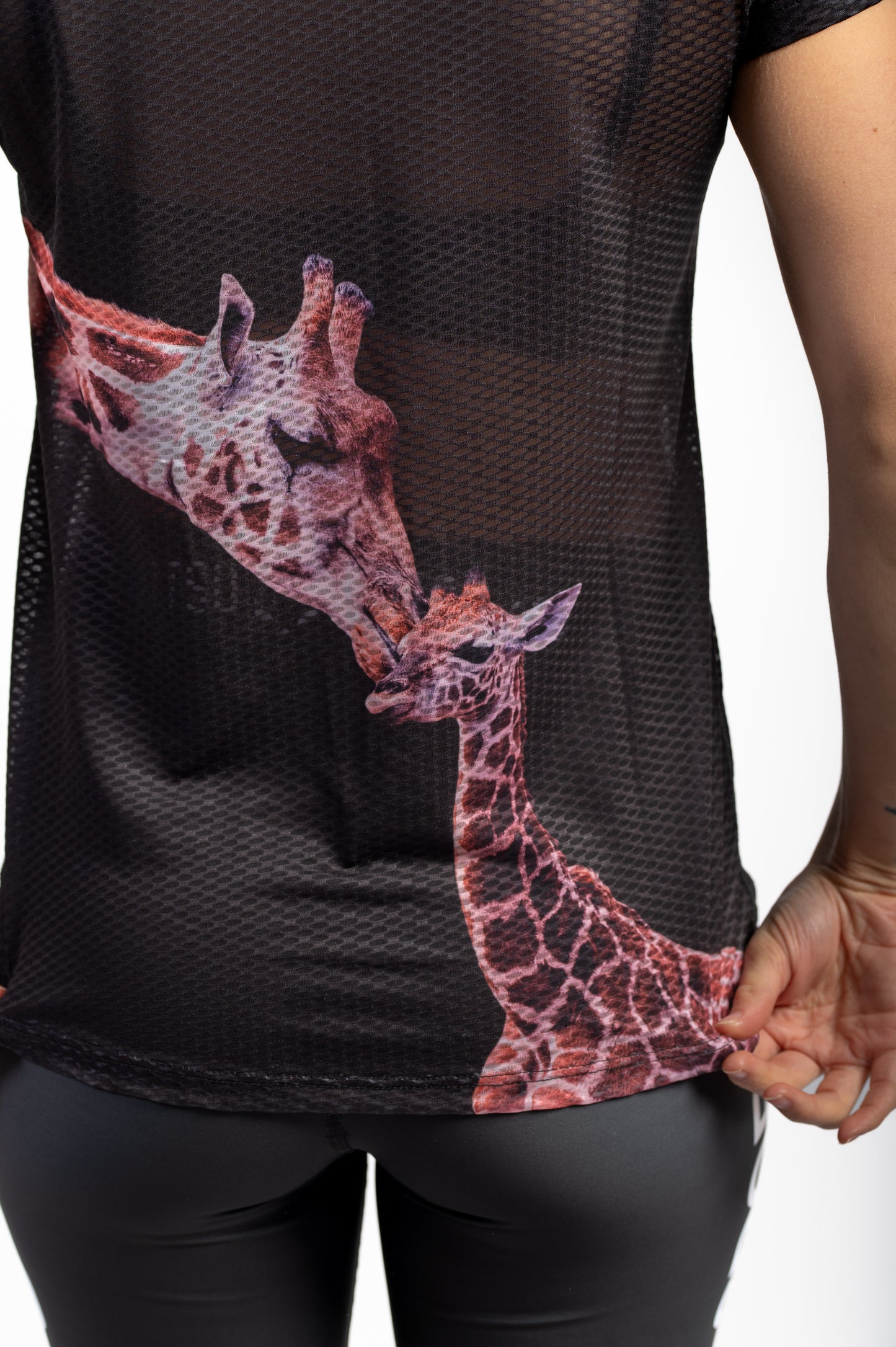 Short sleeve t-shirt women - Giraffe