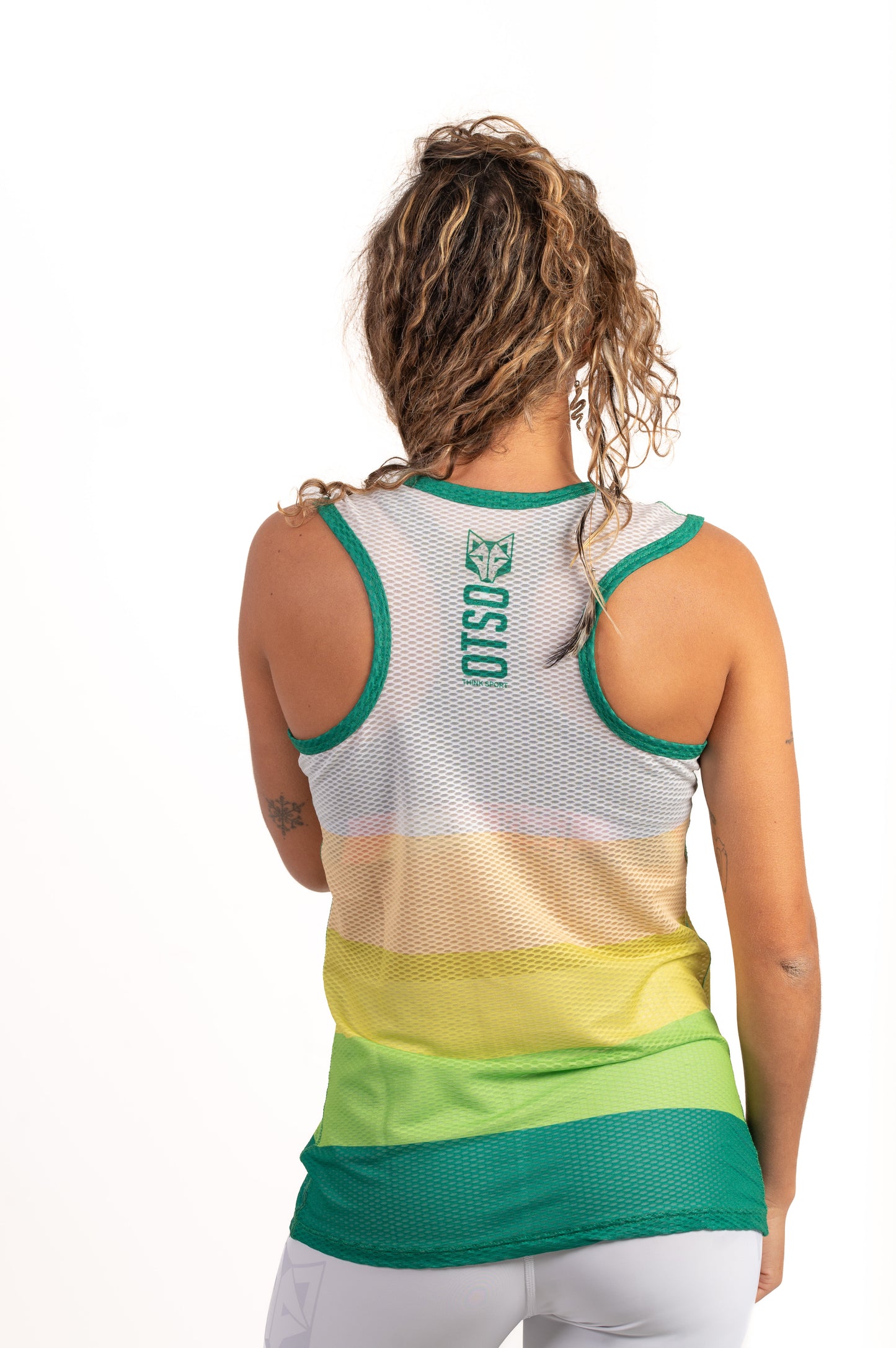 Women's Singlet - Green
