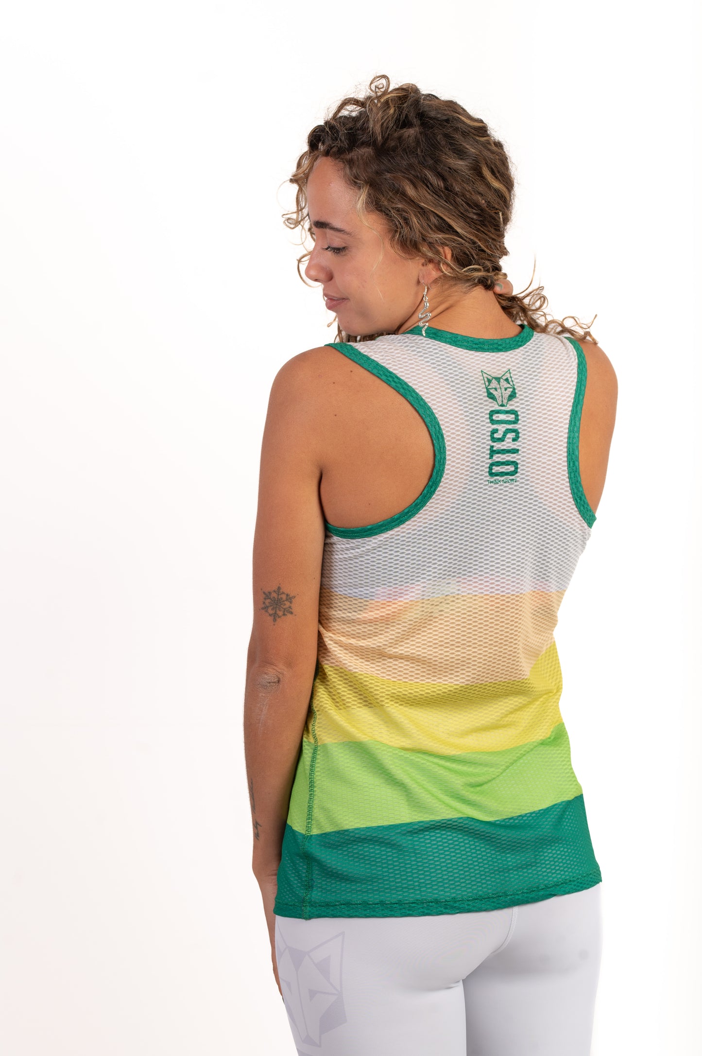 Women's Singlet - Green