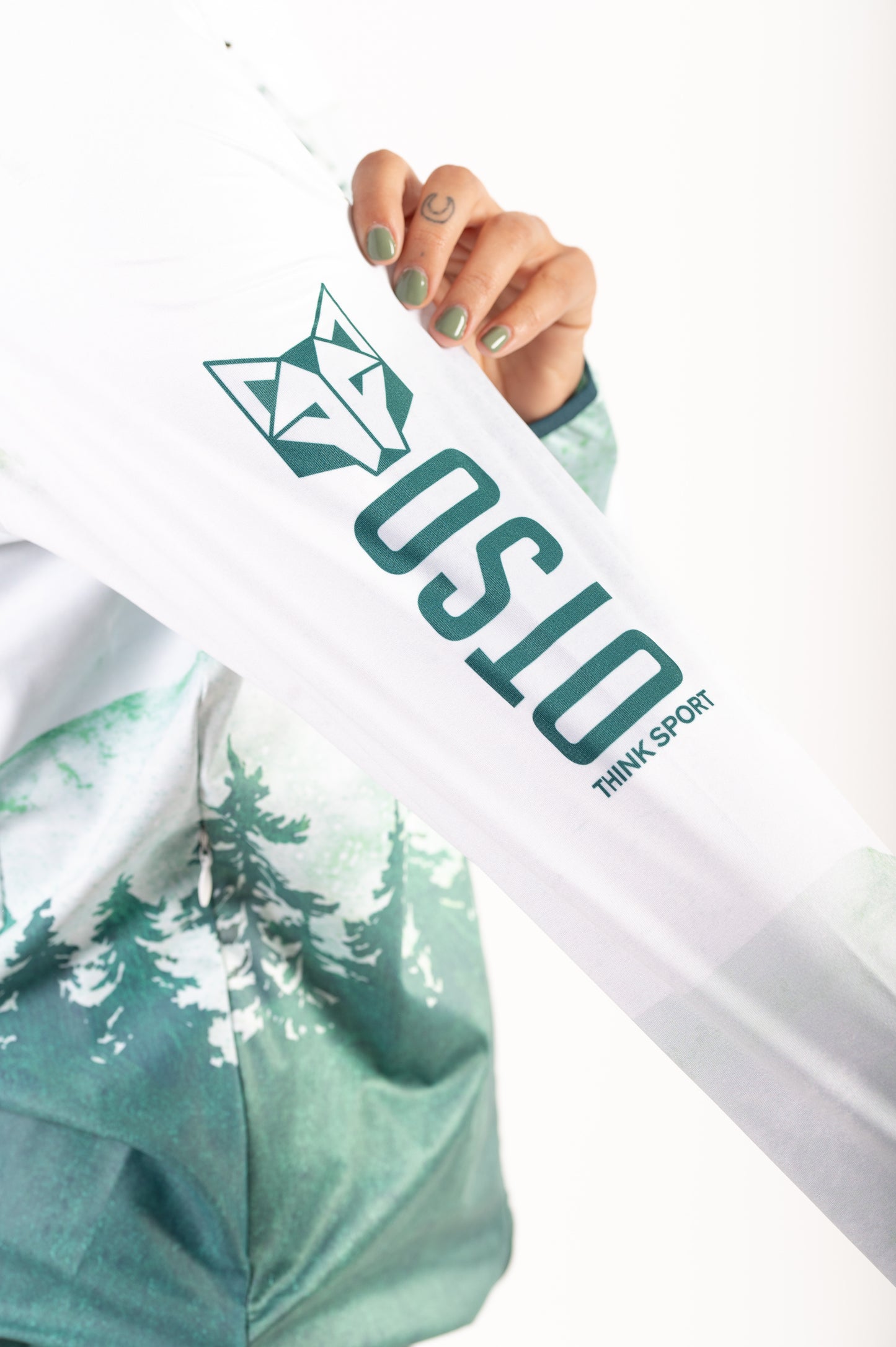 Unisex Running Jacket - Green Forest