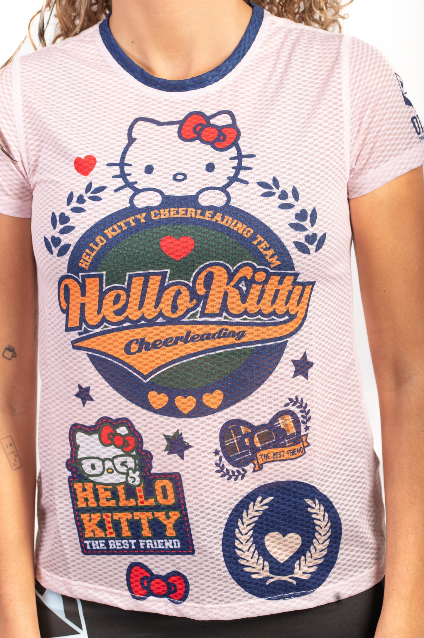 T-shirt a manica corta per ragazze e donne - Hello Kitty Cheerleading