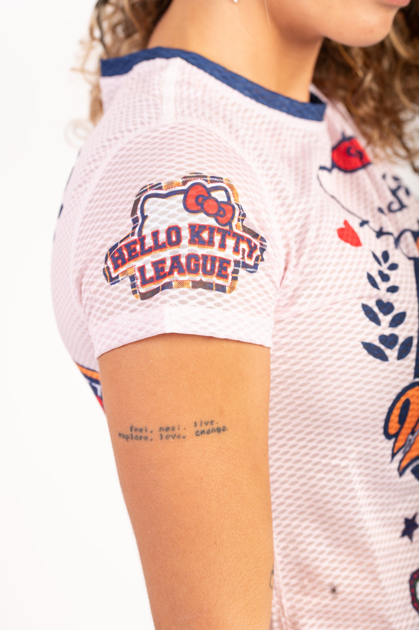 T-shirt a manica corta per ragazze e donne - Hello Kitty Cheerleading