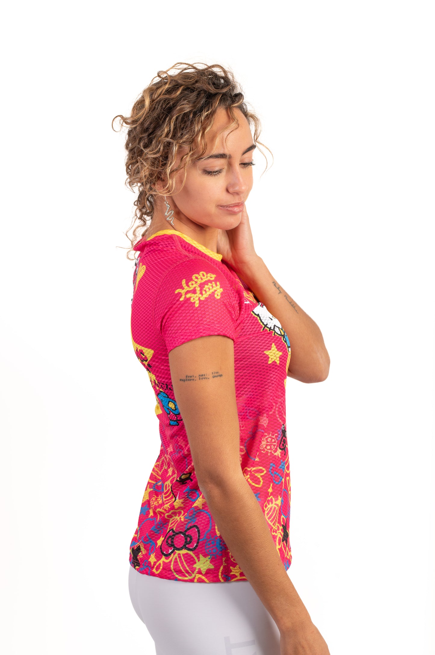 Short sleeve t-shirt for girls and women - Hello Kitty Sparkle